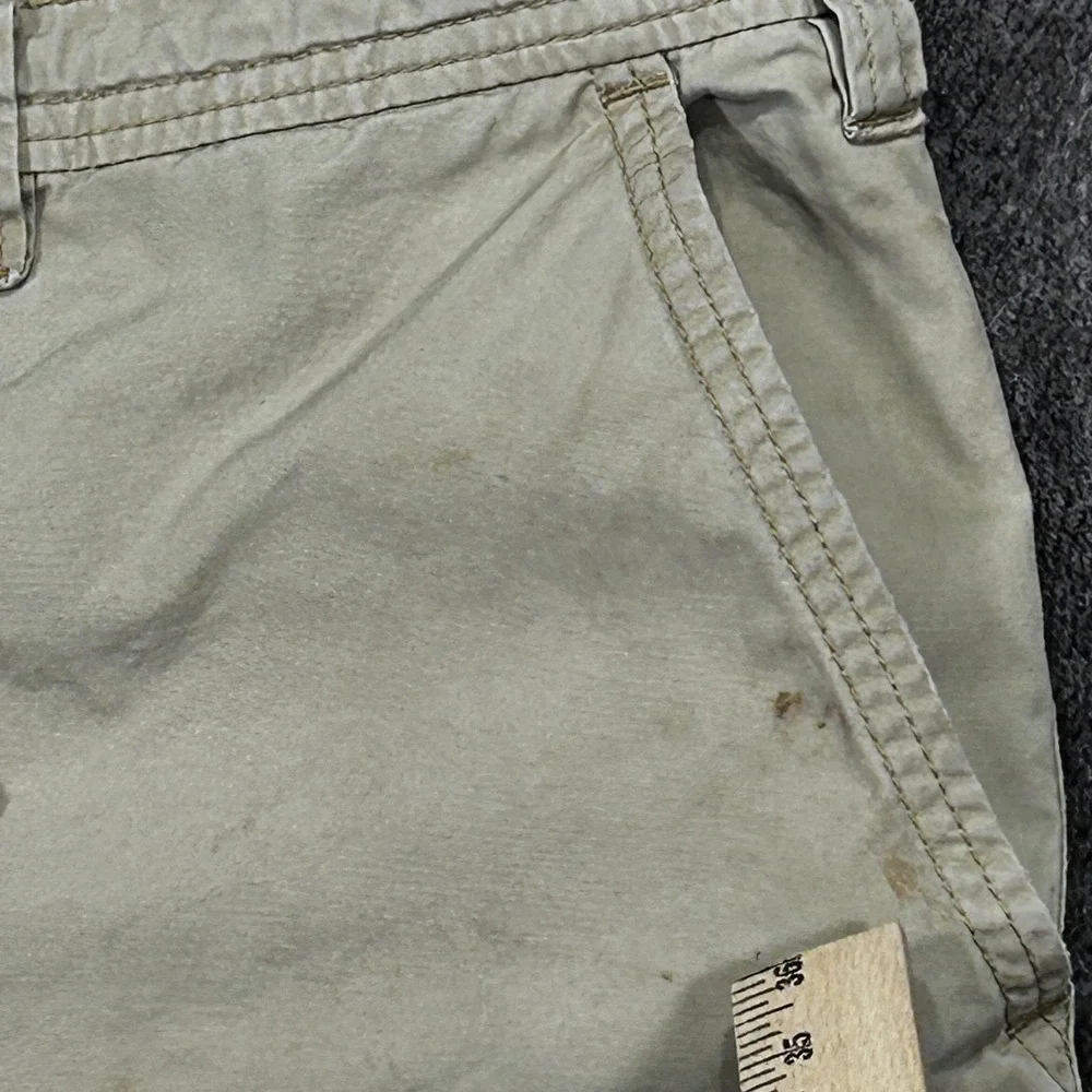 Eddie Bauer Mens Khaki Cotton Drawstring Utility Shorts Size‎ 38 Tan Outdoor